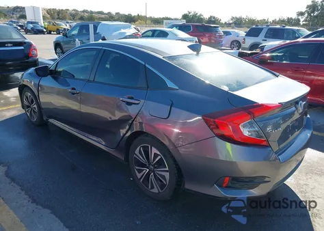 2017 Honda Civic Ex-T from USA, damaged, VIN 19XFC1F3XHE004648